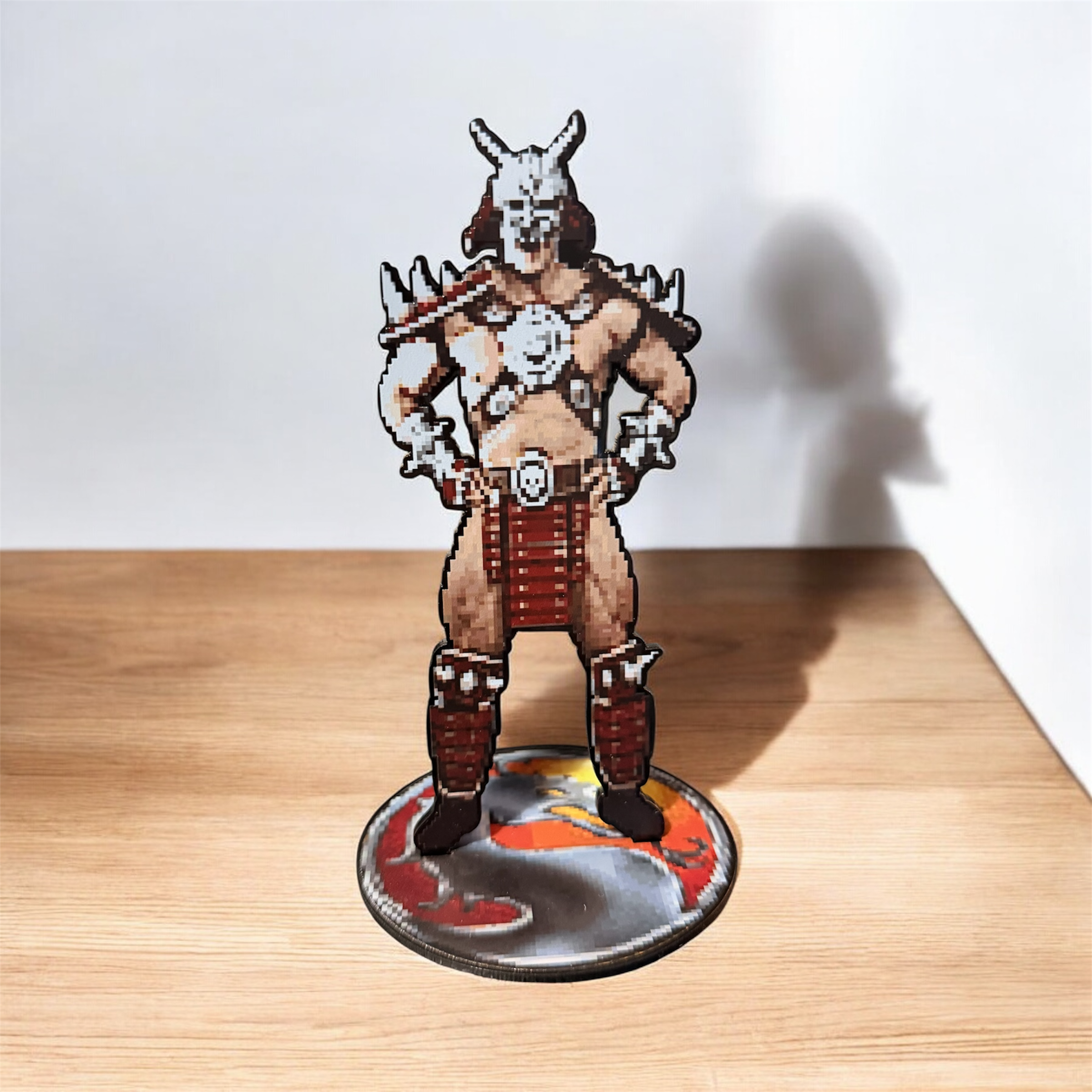 Collectible Pixel Art Acrylic Statues (MK Series)