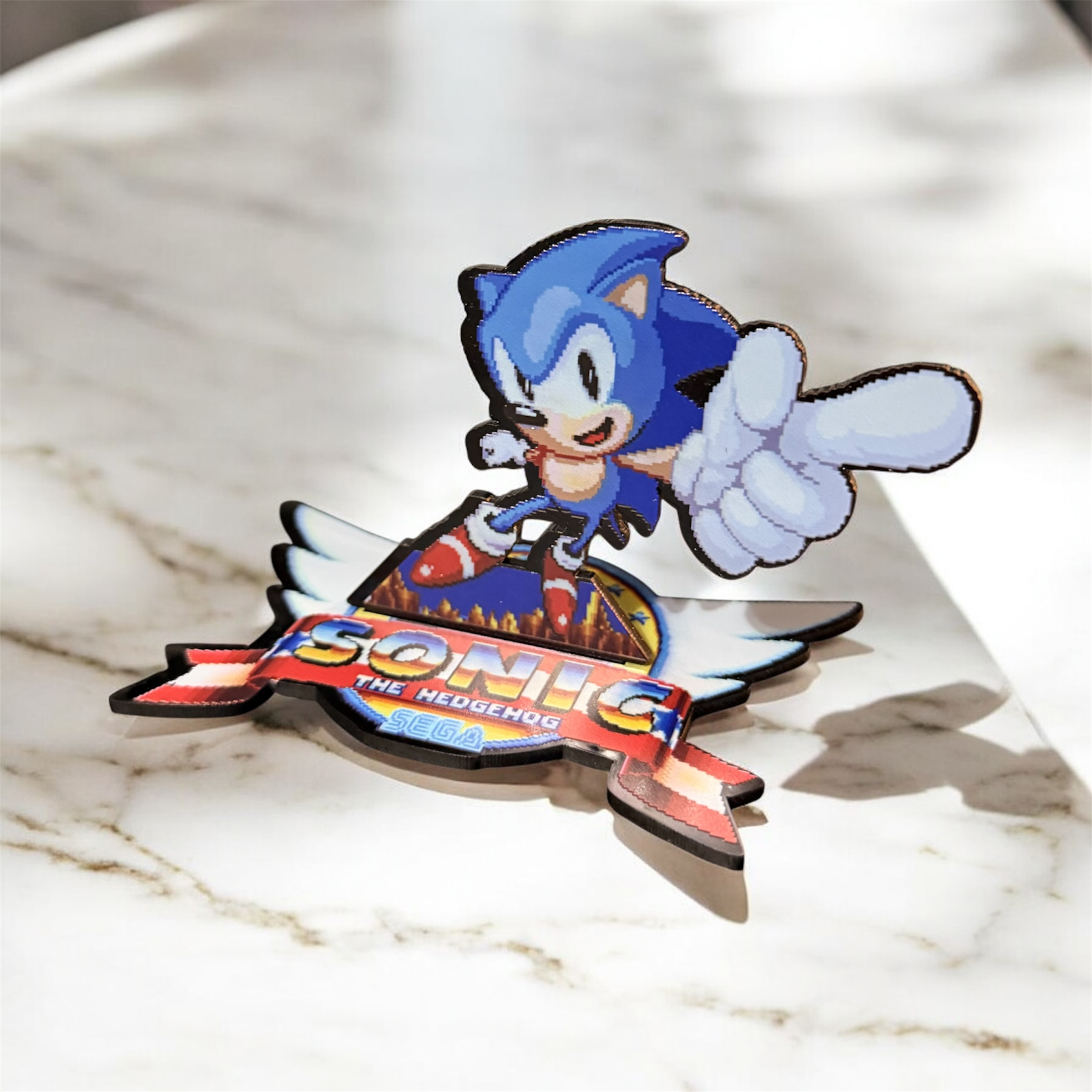 Collectible Pixel Art Statues (Sonic Series)